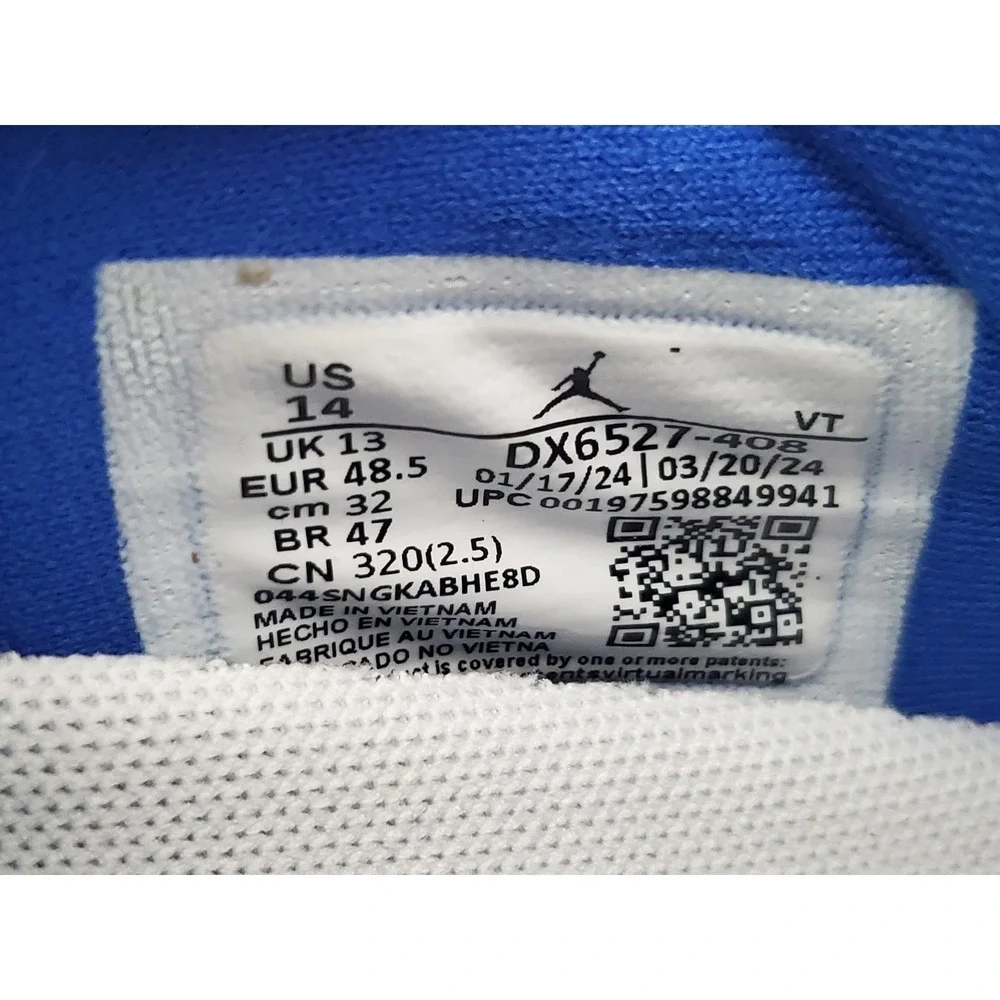 Jordan Zoom Tenacity 88 Florida Gators Sneakers - Men Size 14 DX6527‎ 408